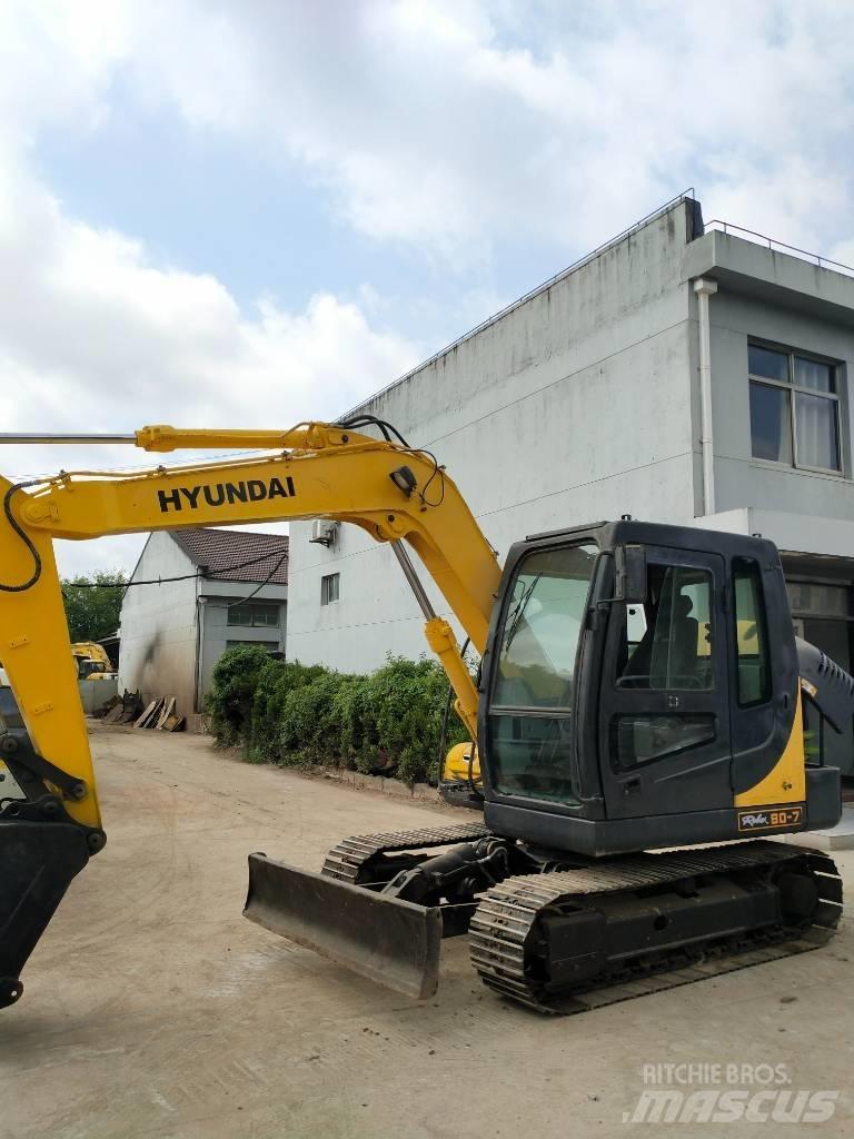 Hyundai 80-7 Escavatori cingolati