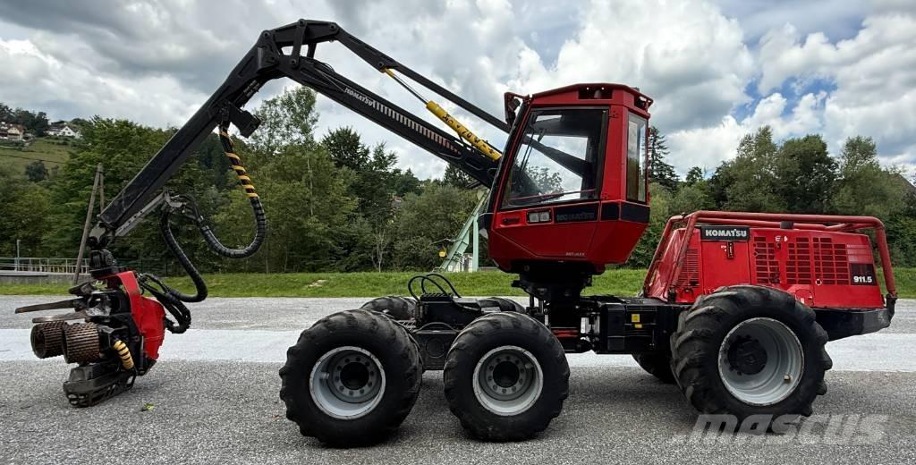 Komatsu 911.5 Abbattitrici, Disboscatrici