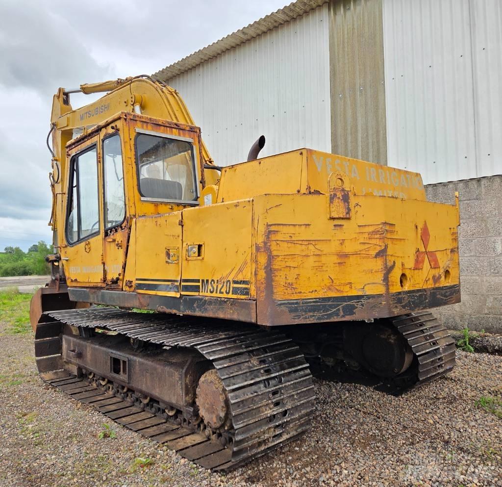Mitsubishi MS 120 Escavatori cingolati
