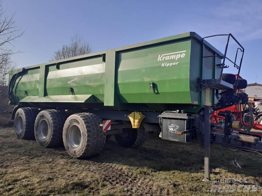 Krampe Big Body 900 Semirimorchio a pianale