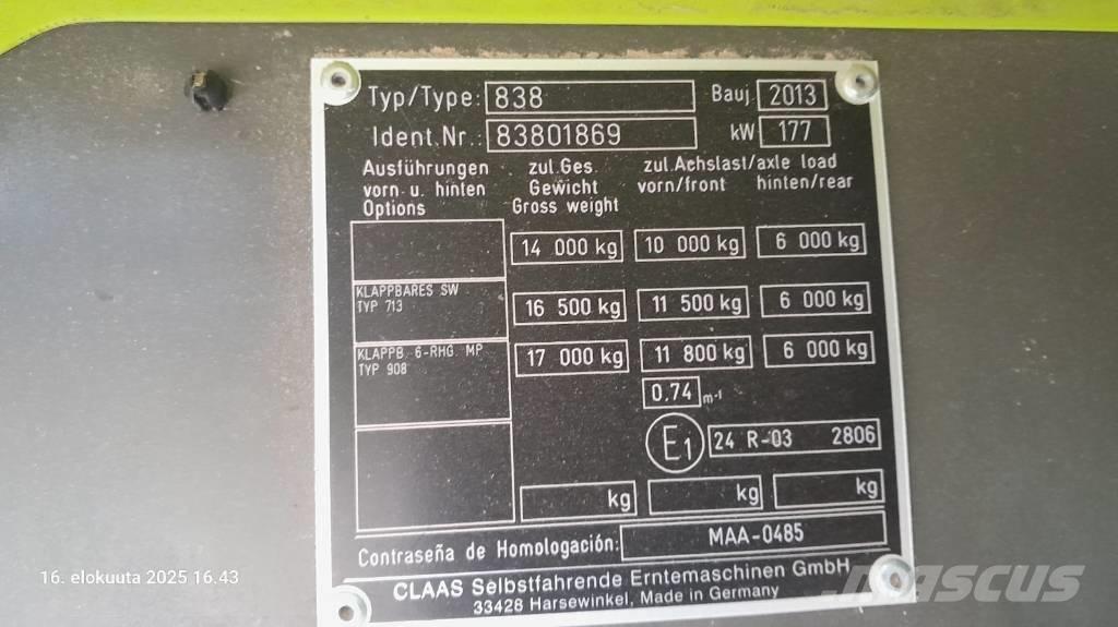 CLAAS Tucano 430 APS Mietitrebbiatrici