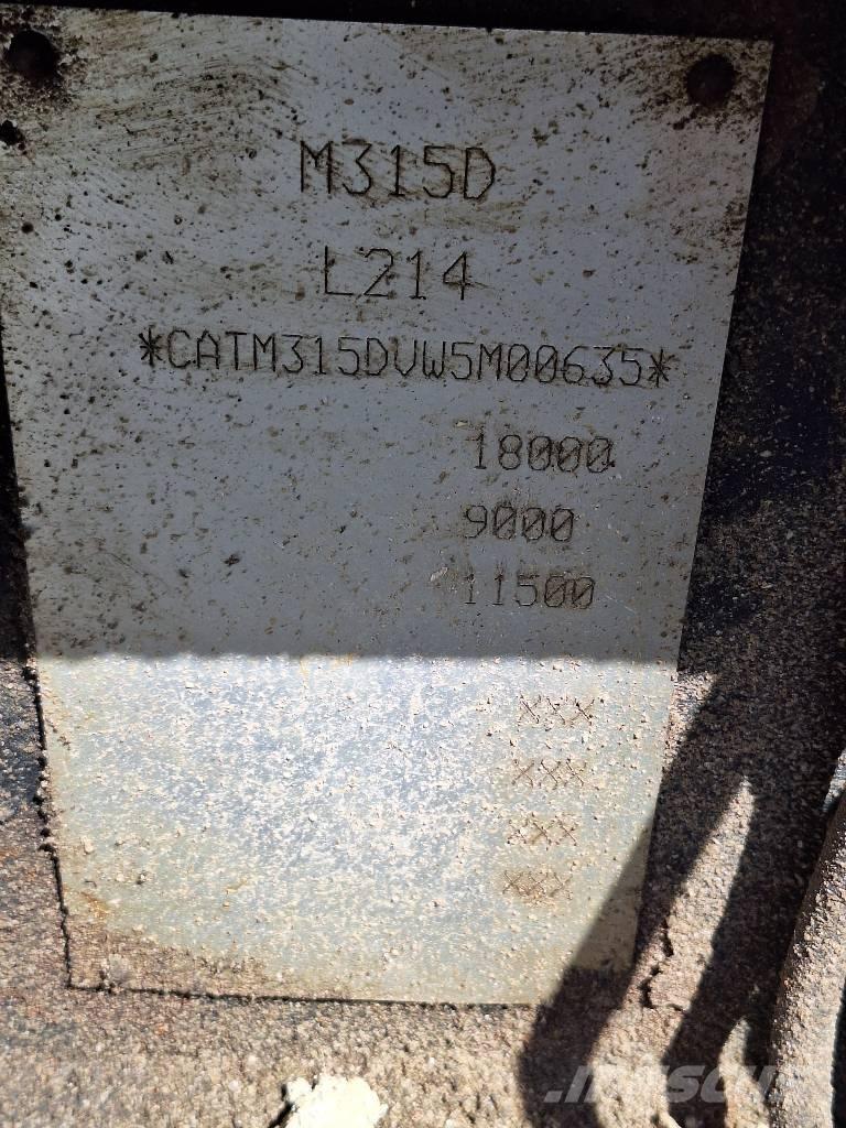 CAT M 315 D Escavatori gommati