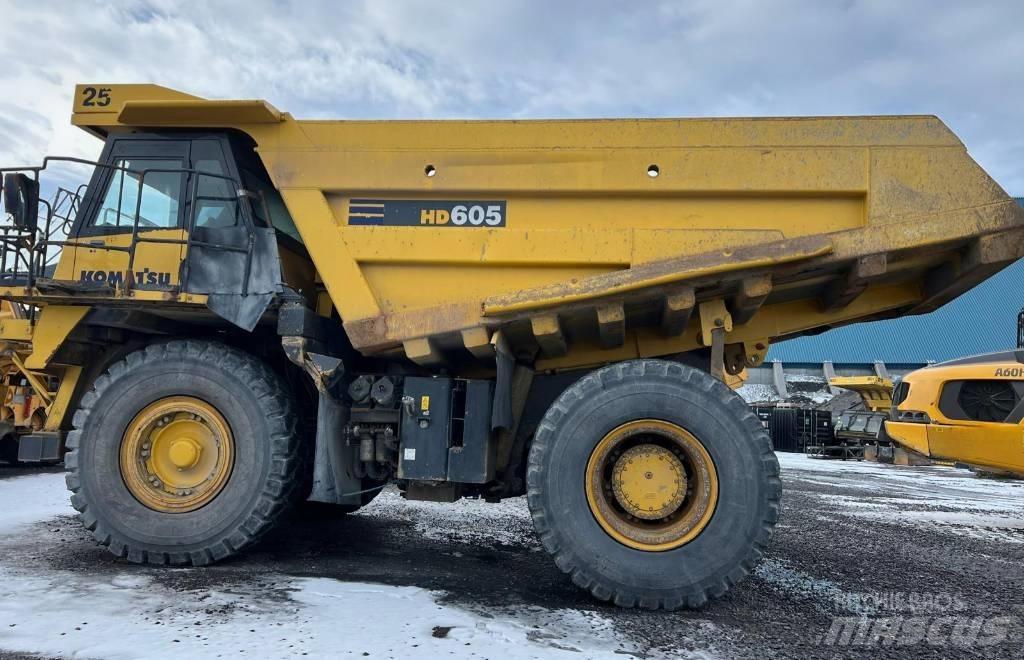 Komatsu 605-7 Dumper a telaio rigido