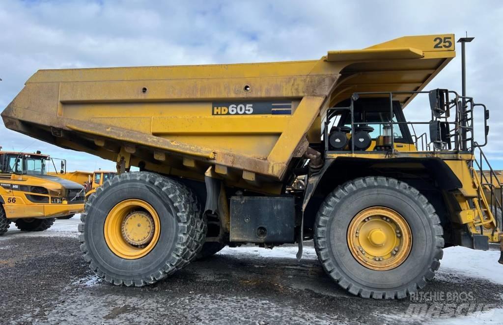 Komatsu 605-7 Dumper a telaio rigido