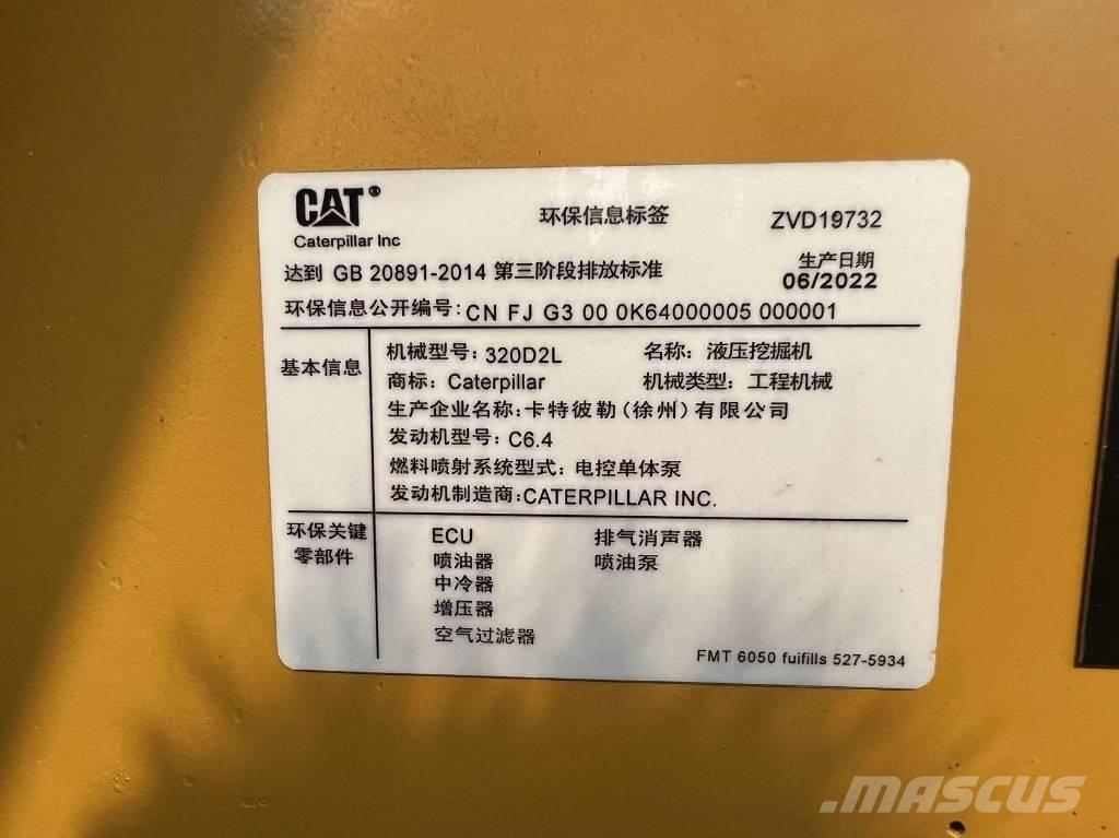 CAT 320 D Escavatori cingolati