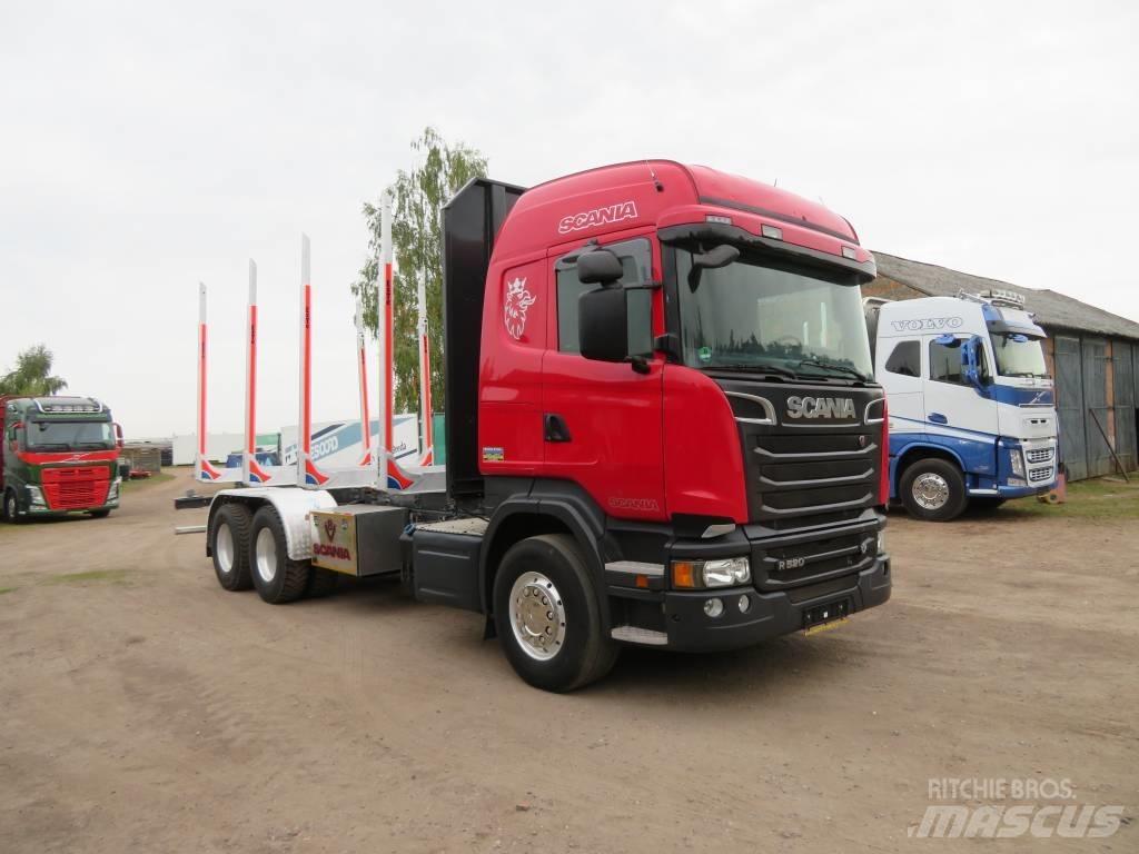 Scania R 520 Camion trasporto legname