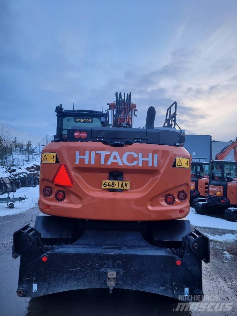 Hitachi ZX155W-7 2P Escavatori gommati