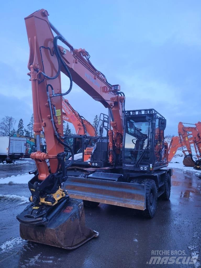 Hitachi ZX155W-7 2P Escavatori gommati