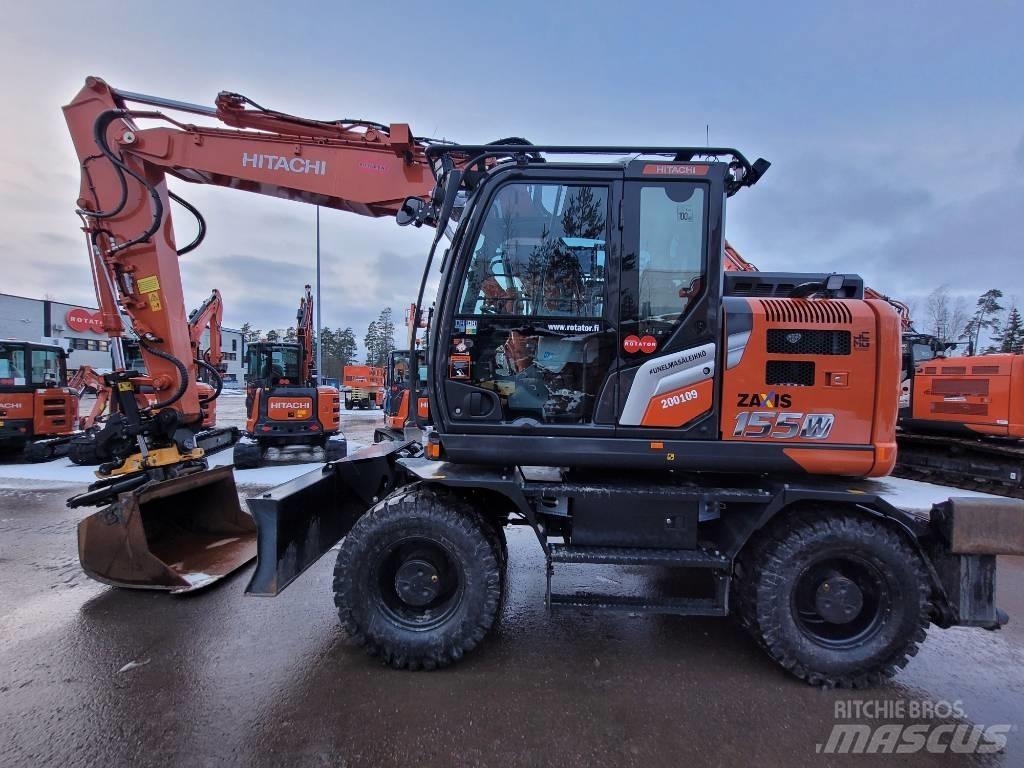 Hitachi ZX155W-7 2P Escavatori gommati