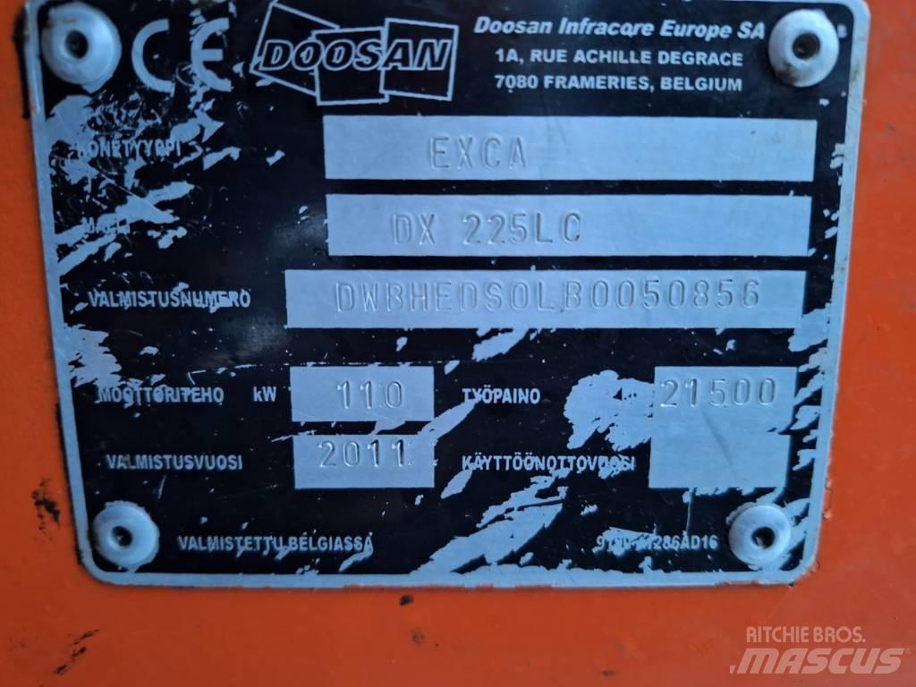 Doosan DX 225 LC Escavatori cingolati