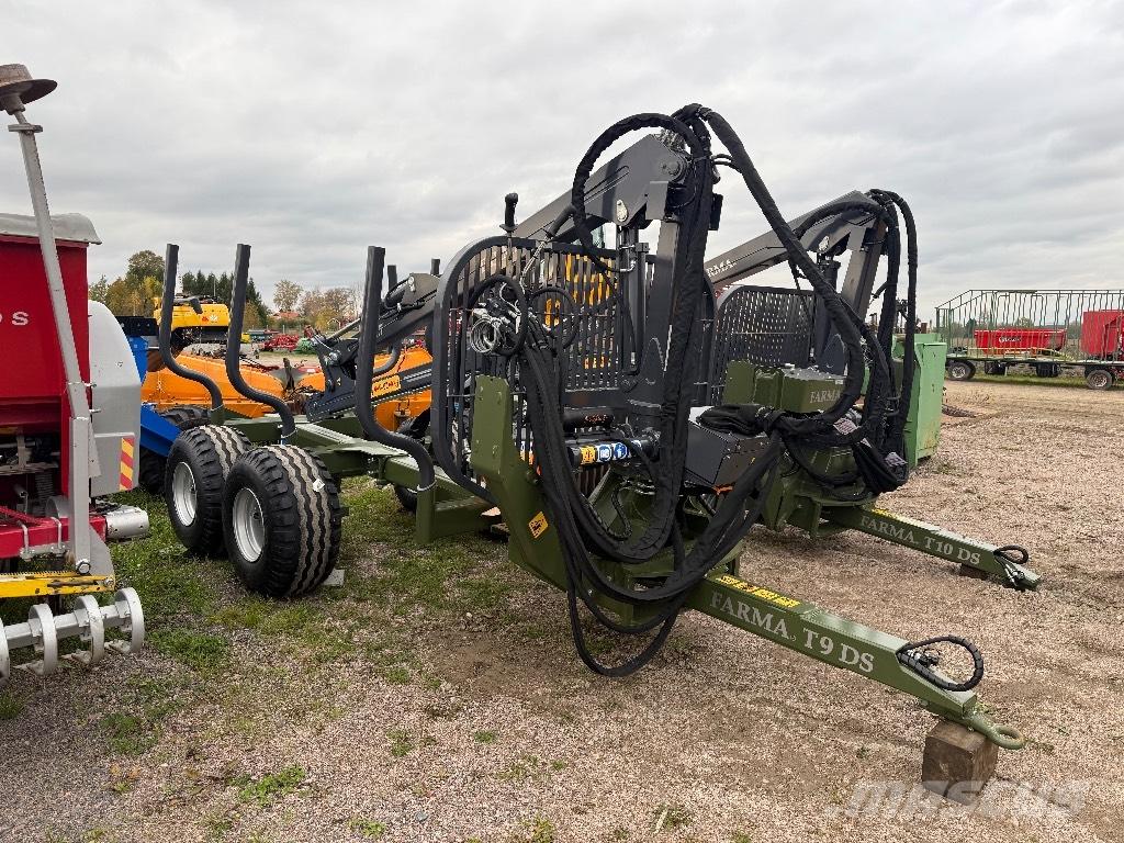 Farma T9 DS 6,7 kran Rimorchi forestali