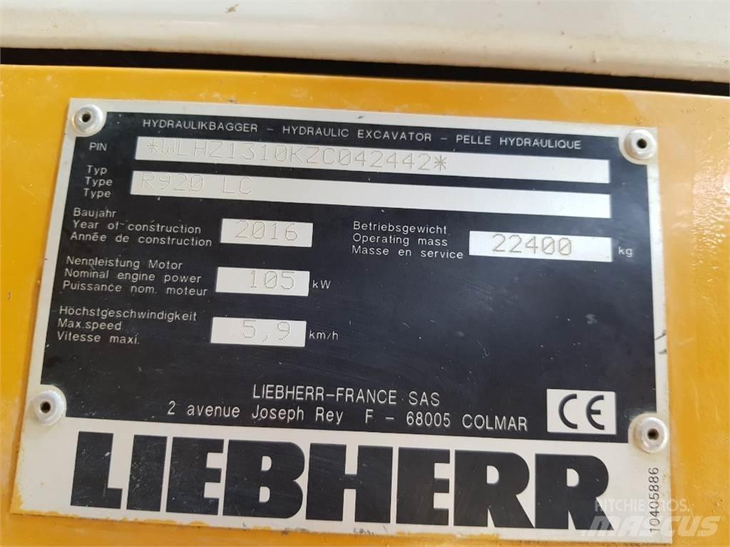 Liebherr R920 Escavatori cingolati
