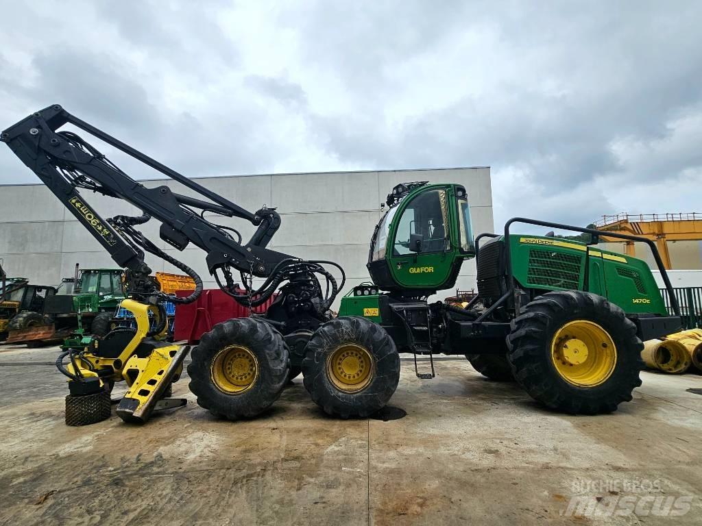 John Deere 1470 E Abbattitrici, Disboscatrici