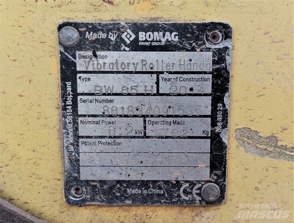 Bomag BW 65 H Rulli a doppio tamburo