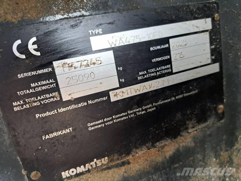Komatsu WA 475-10E0 Pale gommate