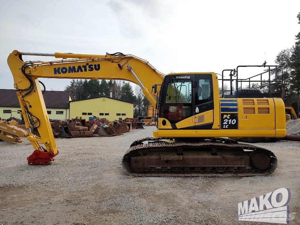Komatsu PC 210 LC-10 Escavatori a lunga portata
