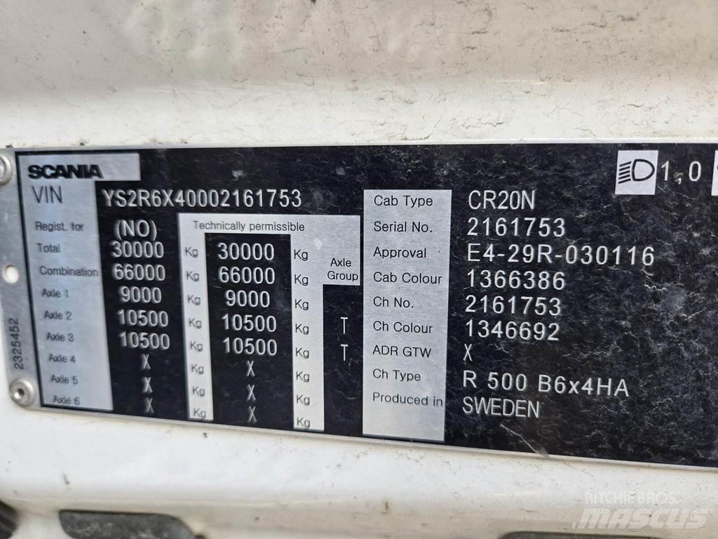 Scania R500 6X4 Camion ribaltabili