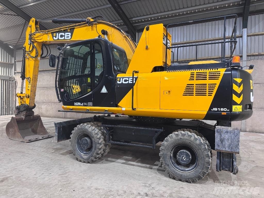 JCB JS 160 W Movimentazione rifiuti
