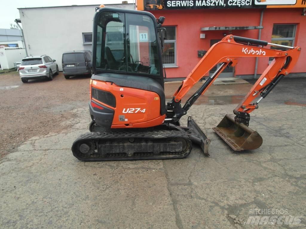 Kubota U 27-4 Miniescavatori