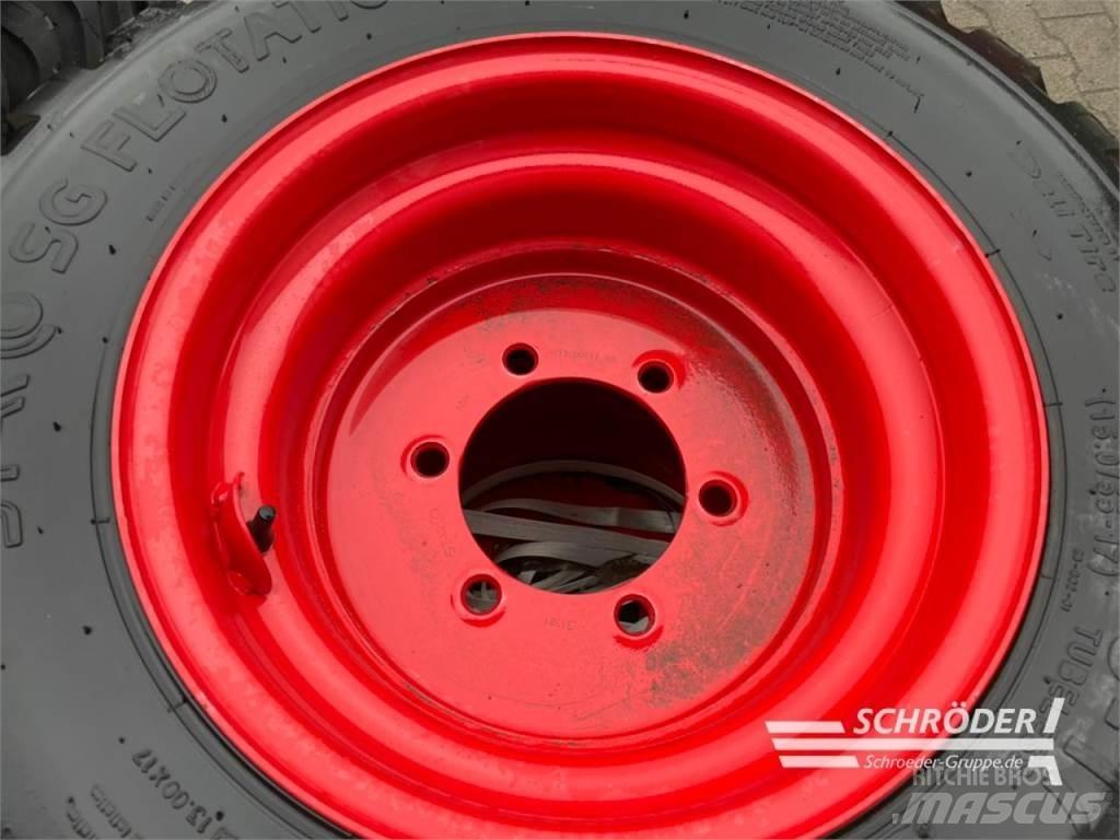  2X 380/55-17 Pneumatici, ruote e cerchioni