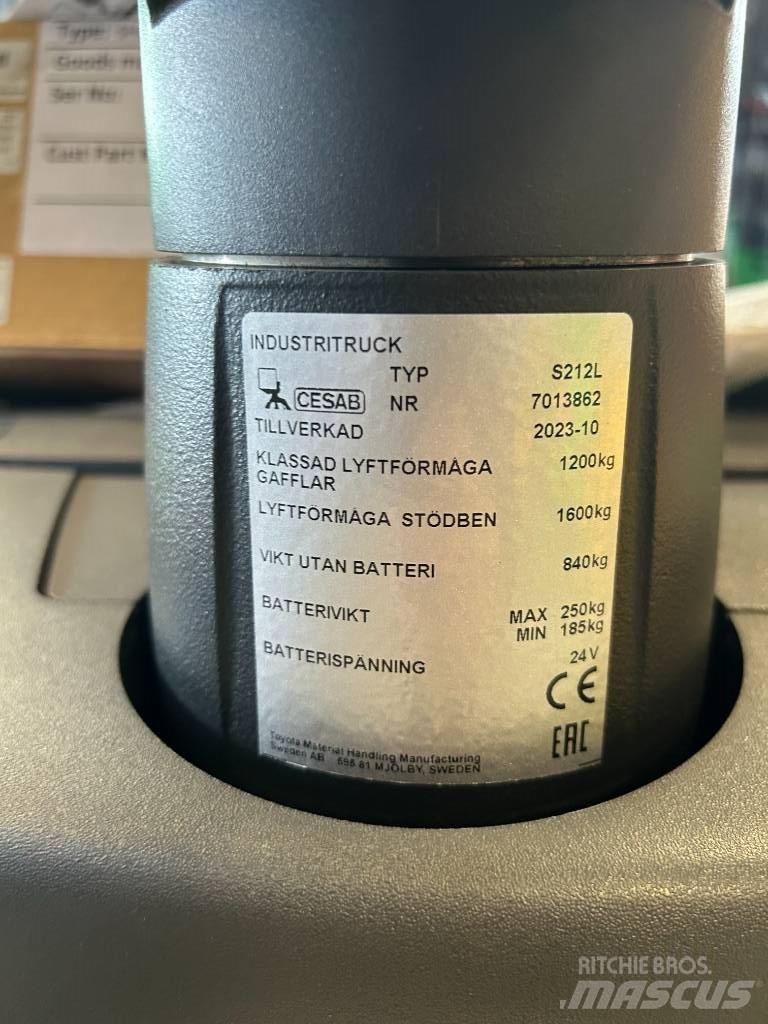 Cesab S 212 L Transpallet uomo a terra