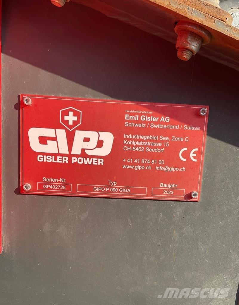 GIPO P090 GIGA Frantoi mobili