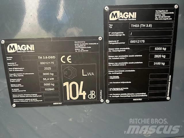 Magni TH 3.6 Sollevatori telescopici