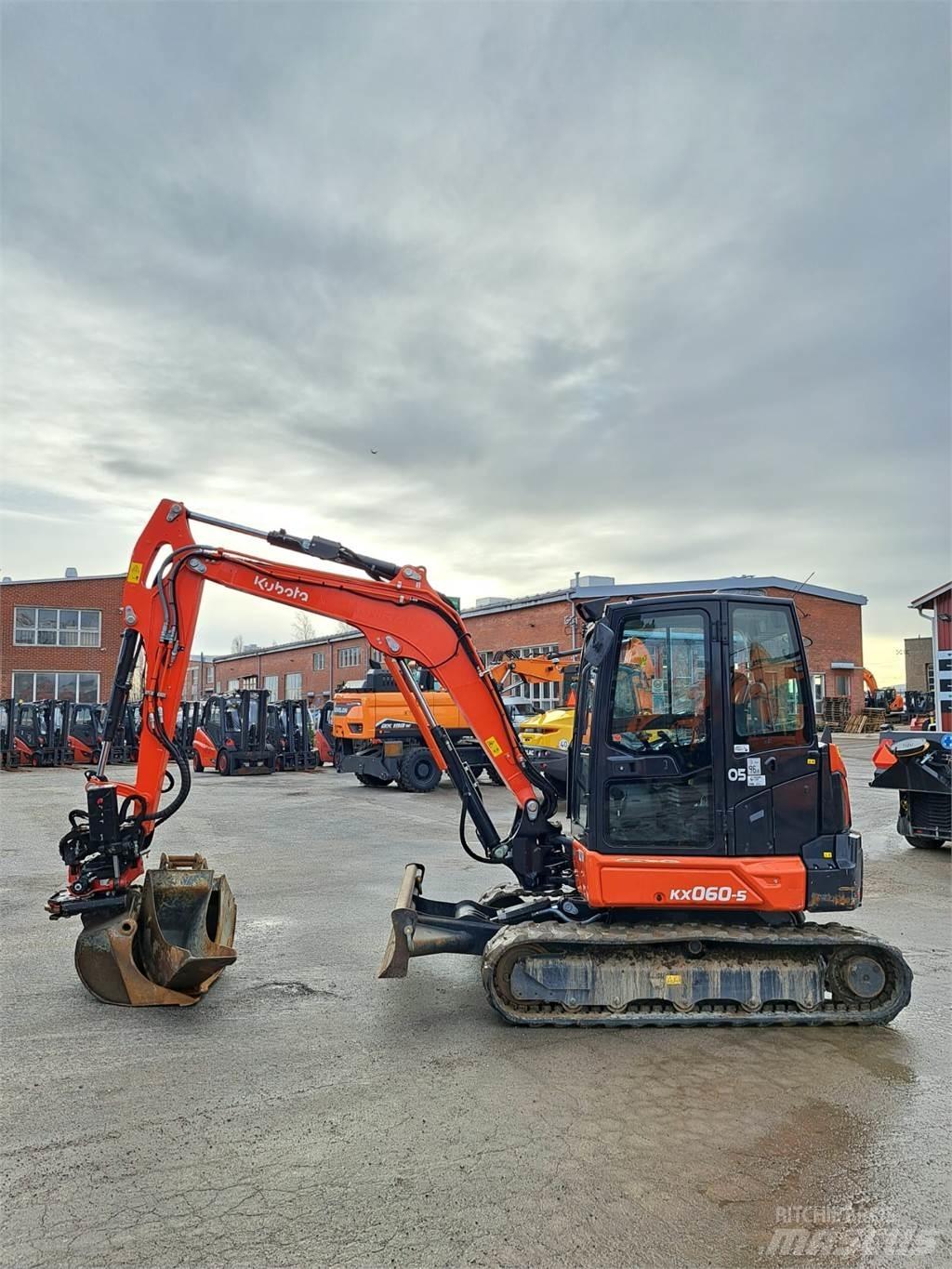 Kubota KX060-5 Miniescavatori