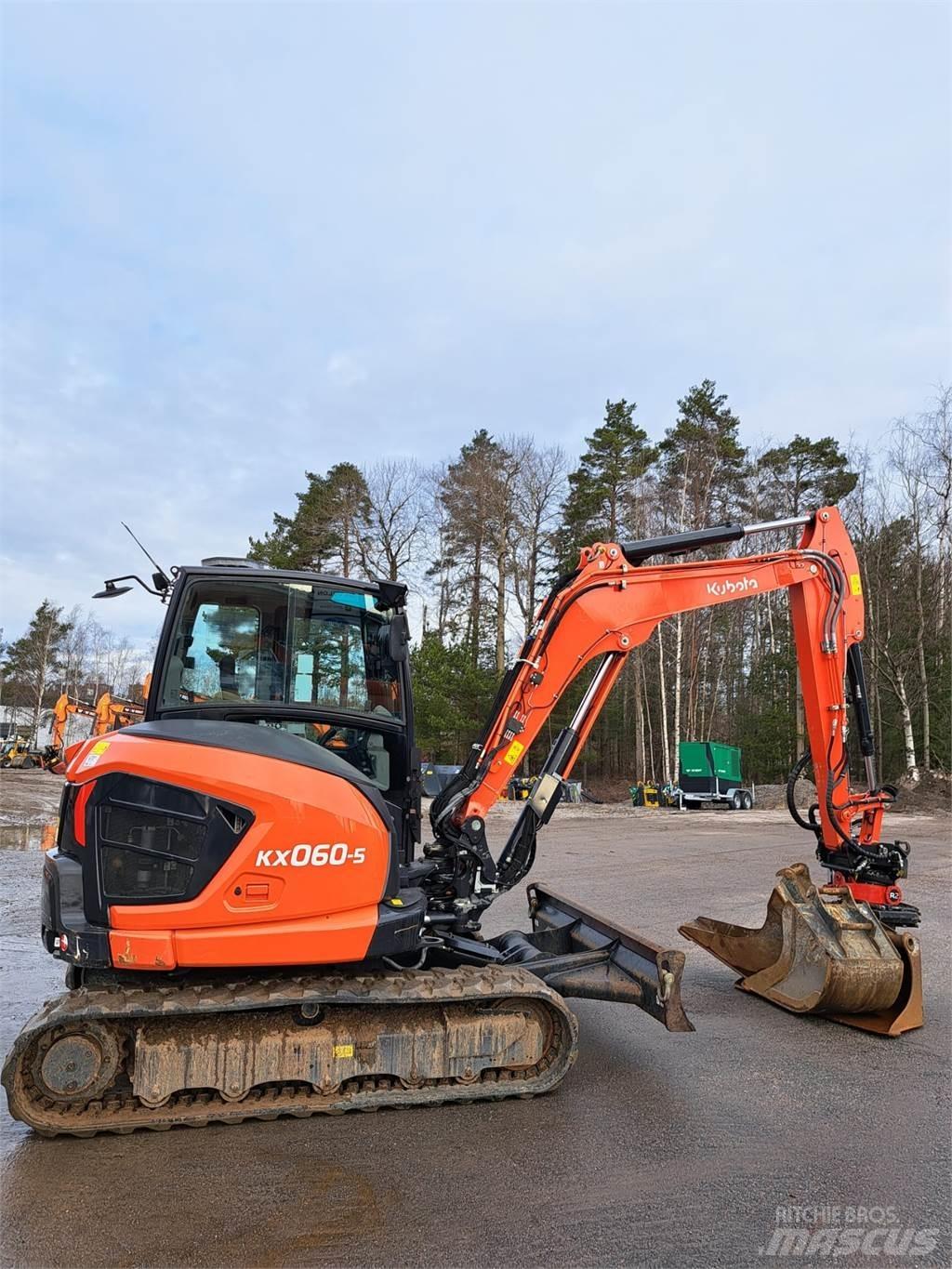 Kubota KX060-5 Miniescavatori