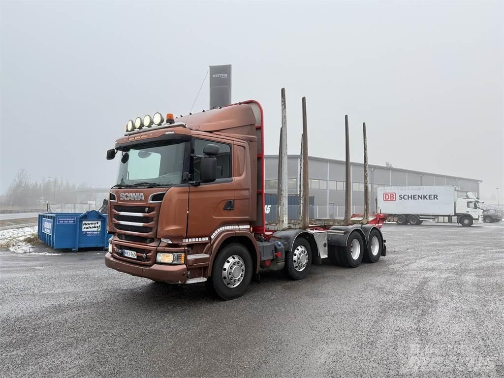 Scania R 730 8X4 Camion trasporto legname
