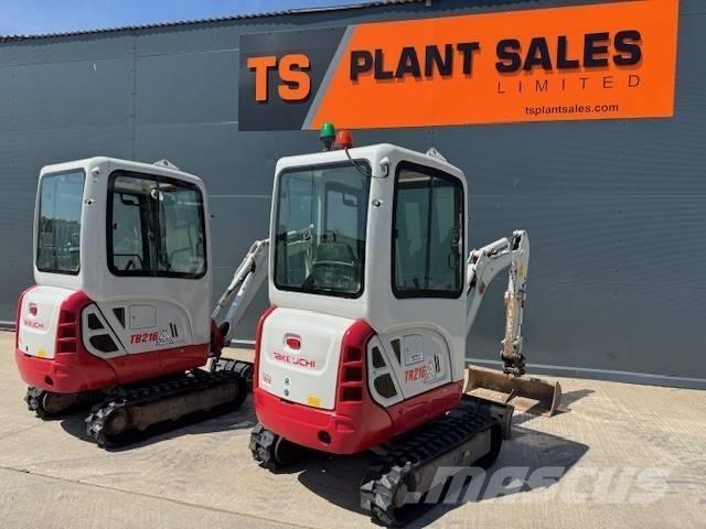 Takeuchi TB 216 Miniescavatori