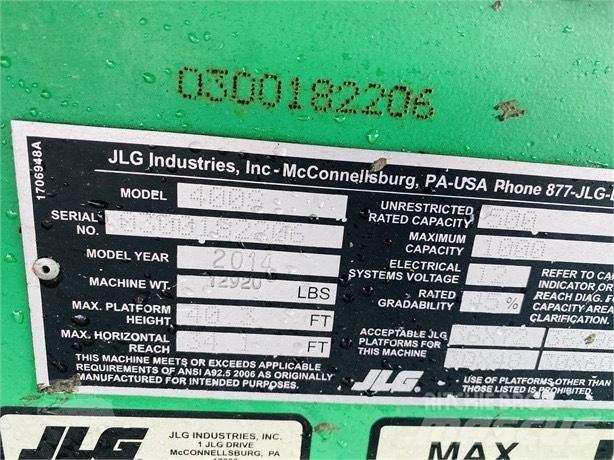JLG 400 S Piattaforme a braccio telescopico