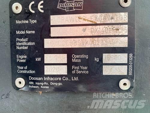 Doosan DX140LCR-5 Escavatori cingolati