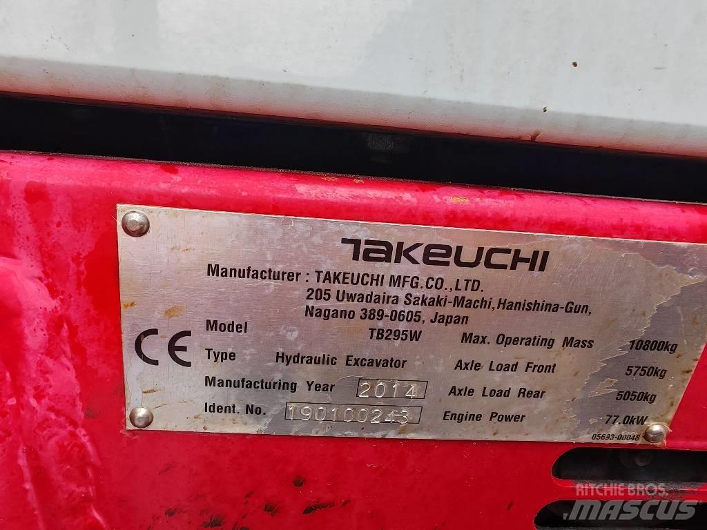 Takeuchi TB295W Escavatori gommati