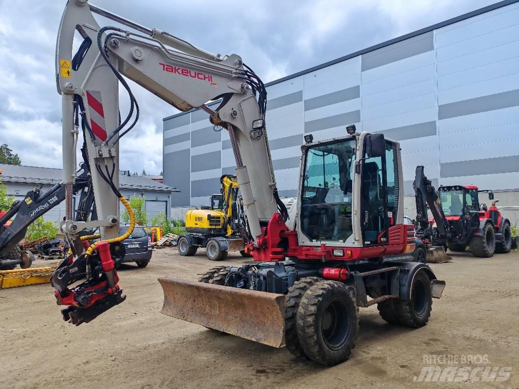 Takeuchi TB295W Escavatori gommati