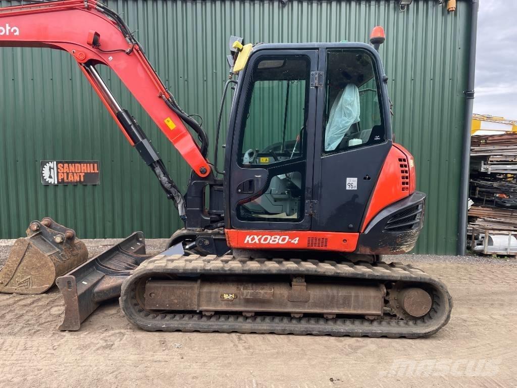 Kubota KX 080-4 Escavatori medi 7t - 12t