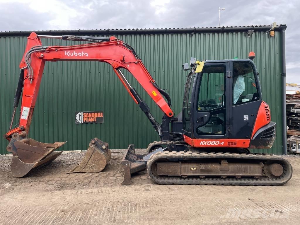 Kubota KX 080-4 Escavatori medi 7t - 12t