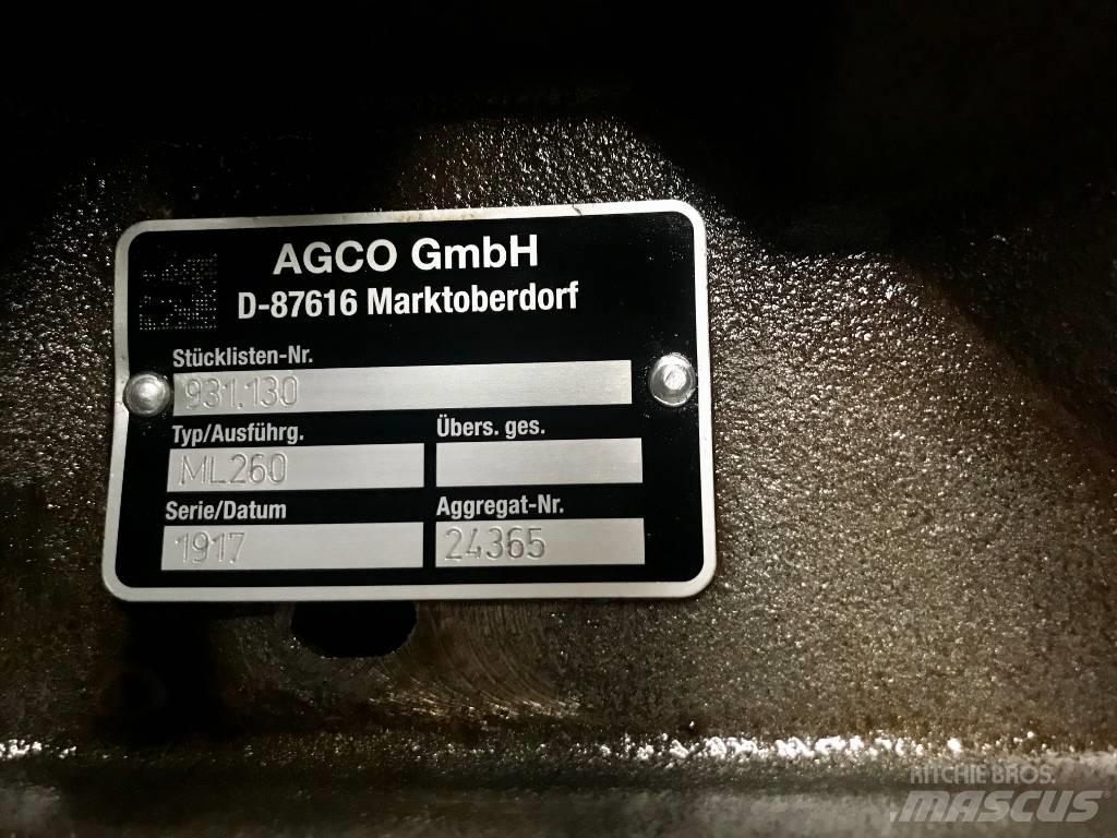 Fendt 828 Vario Telaio e sospensioni
