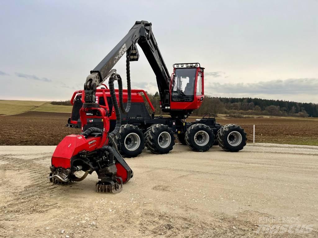 Komatsu 901 XC Abbattitrici, Disboscatrici