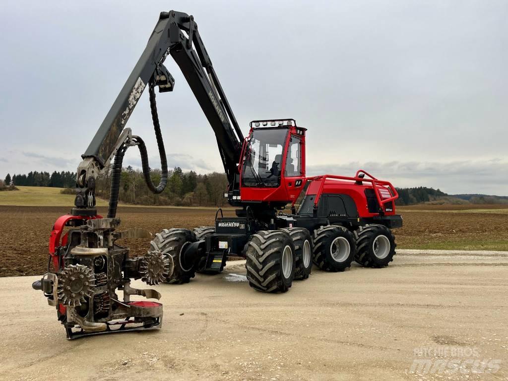 Komatsu 901 XC Abbattitrici, Disboscatrici