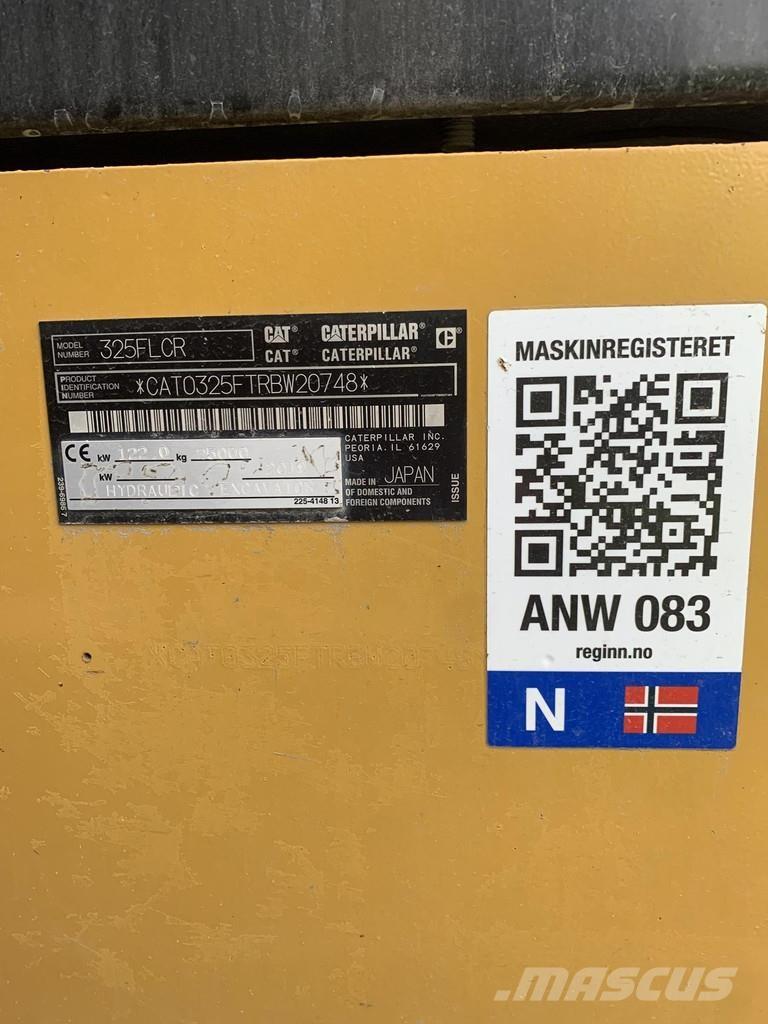 CAT 325F Escavatori speciali