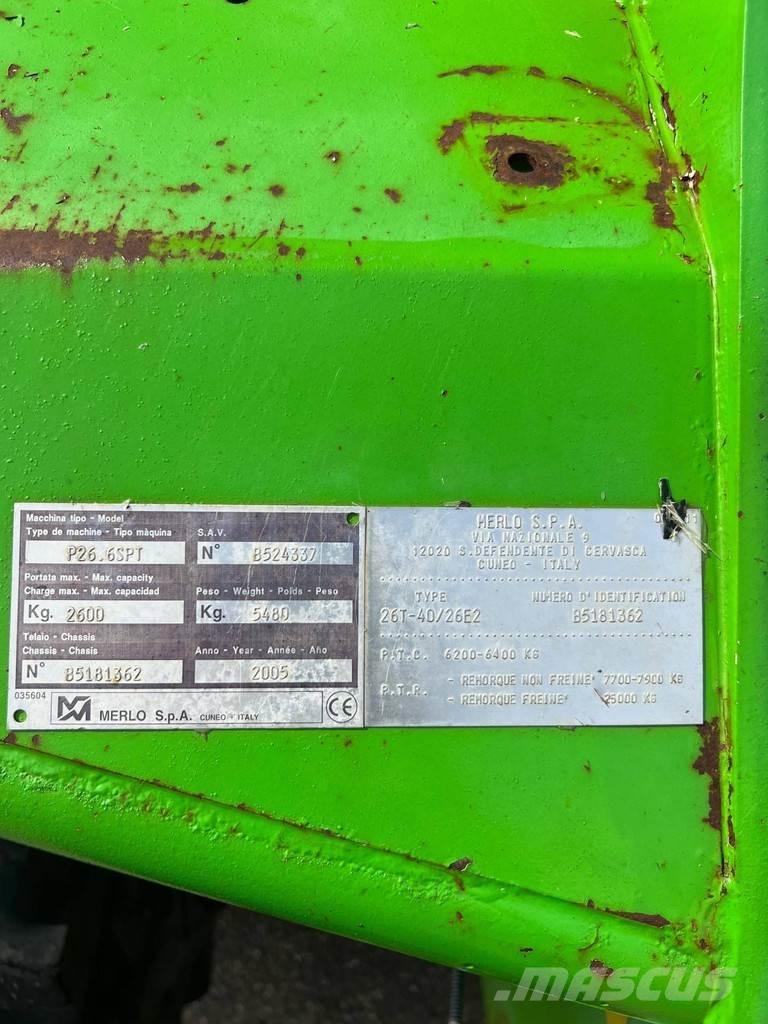 Merlo P26.6 SPT Sollevatori telescopici
