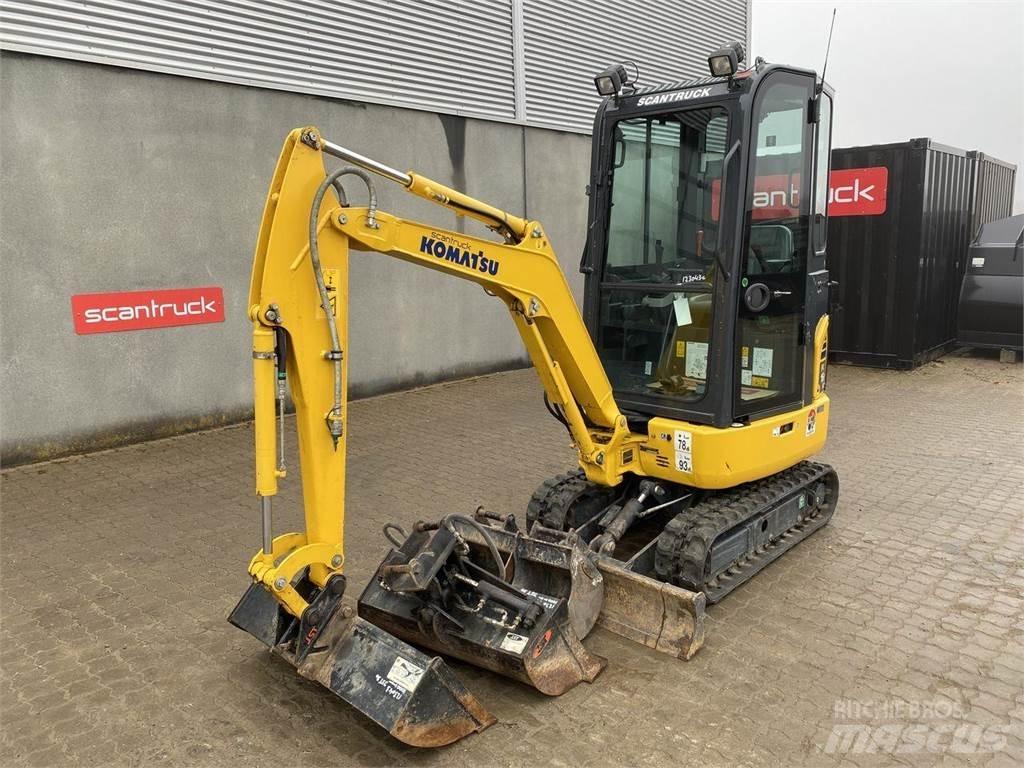 Komatsu PC16R-3 Escavatori gommati