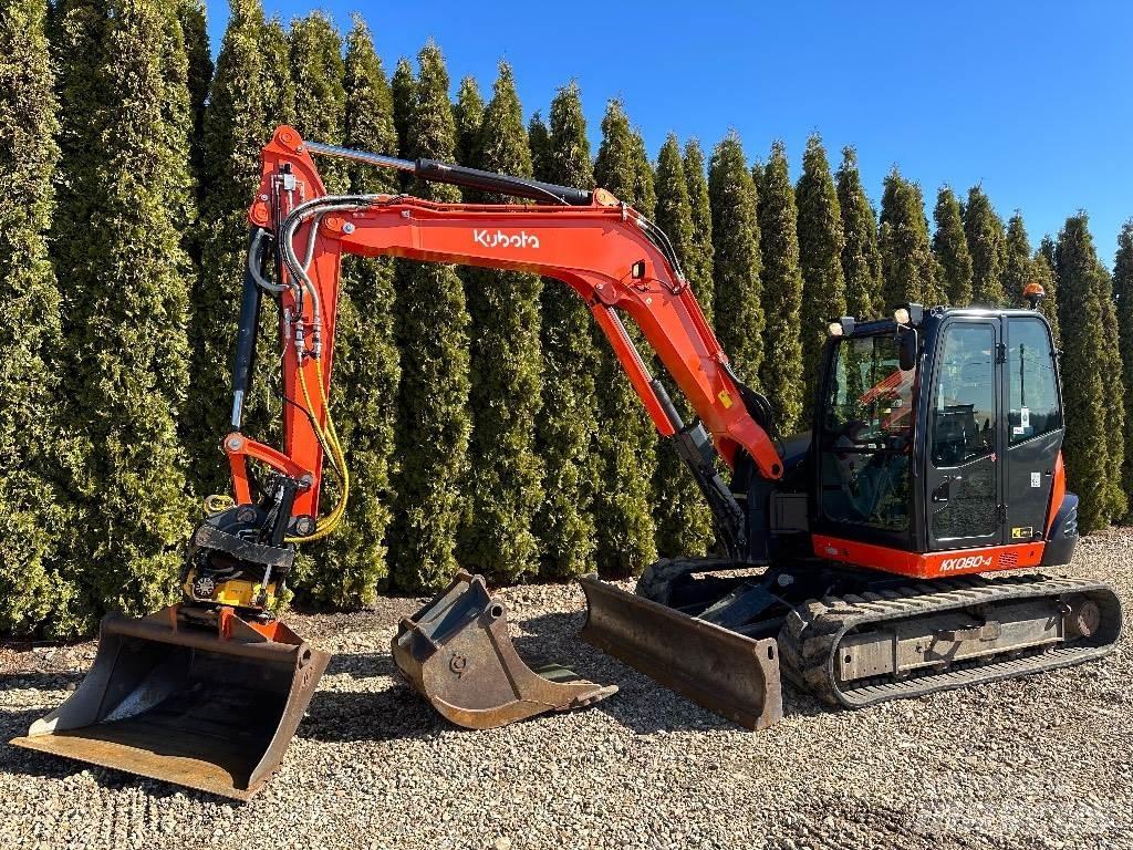 Kubota KX 080-4 Miniescavatori