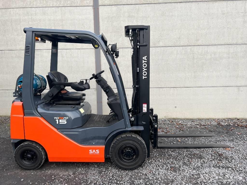 Toyota 02-8 FGF 15 Carrelli elevatori GPL
