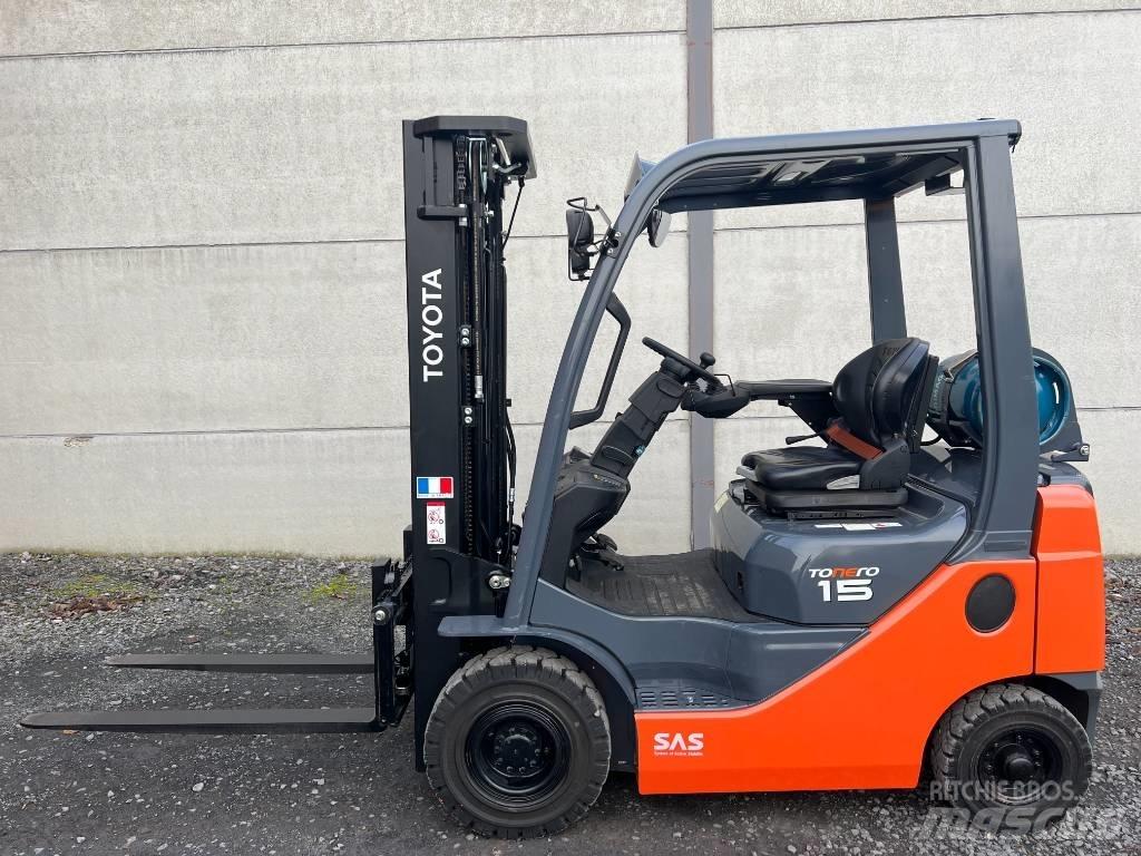 Toyota 02-8 FGF 15 Carrelli elevatori GPL