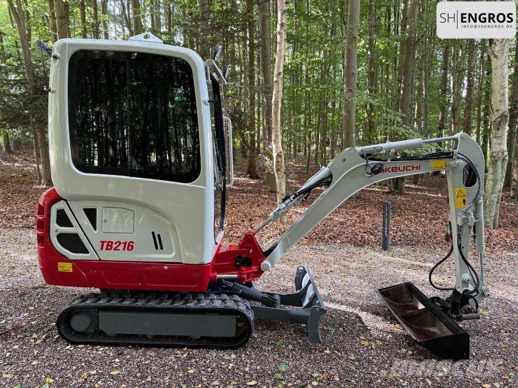 Takeuchi TB 216 Miniescavatori