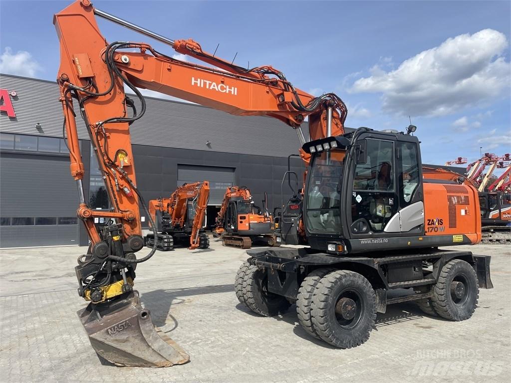 Hitachi ZX 170 W-5 B Escavatori gommati