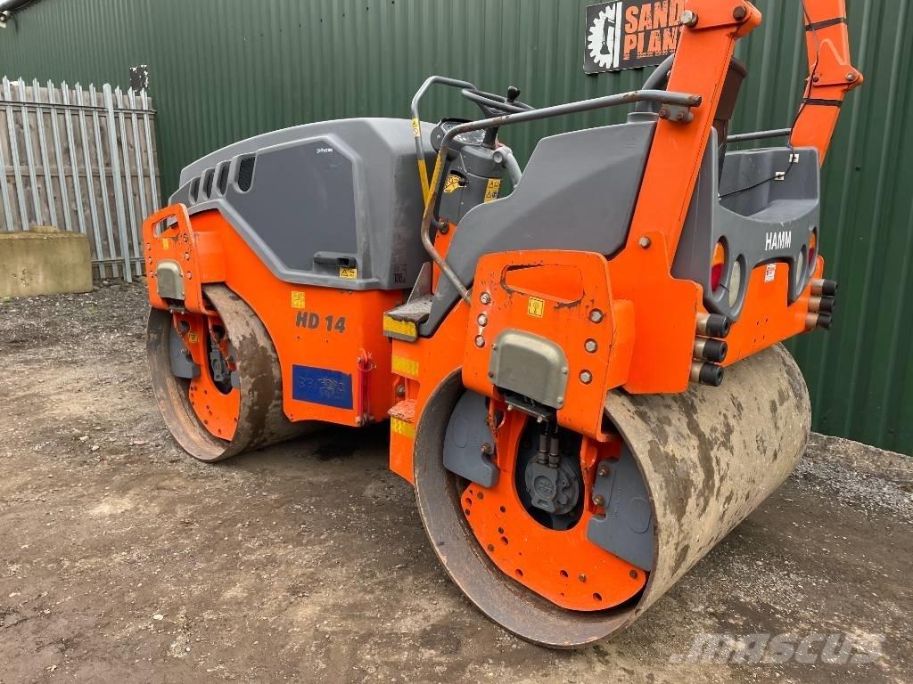 Hamm HD 14 VV Rulli a doppio tamburo