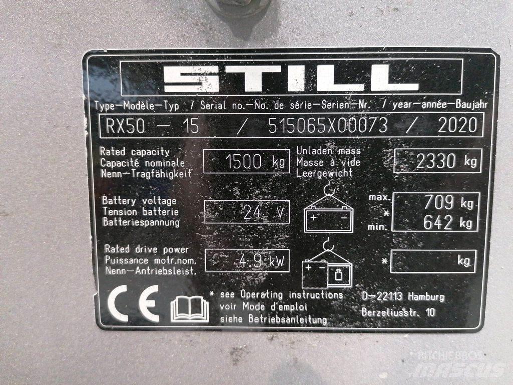 Still RX50-15 Carrelli elevatori elettrici